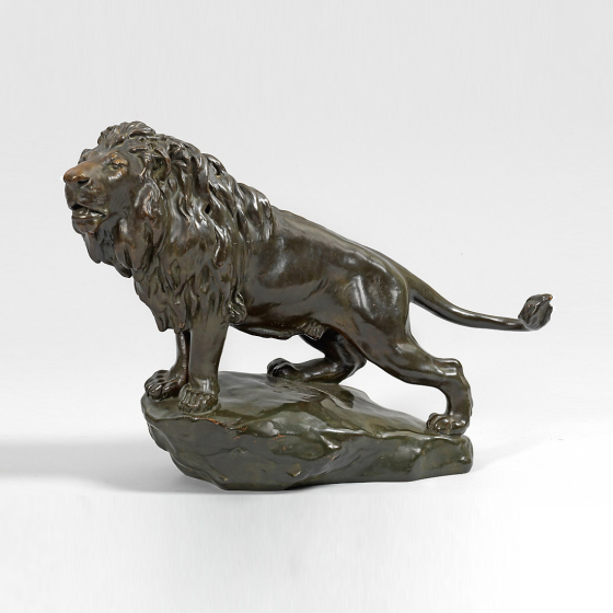 Скульптура «Лев на скале», Западная Европа, XX век, Дьёрдь Вастаг